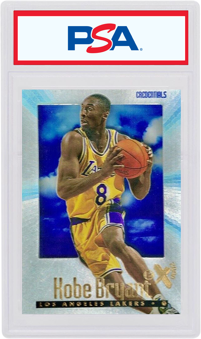 Kobe Bryant 1996 Skybox E-X2000 Rookie Credentials #30 - 1996 - JP