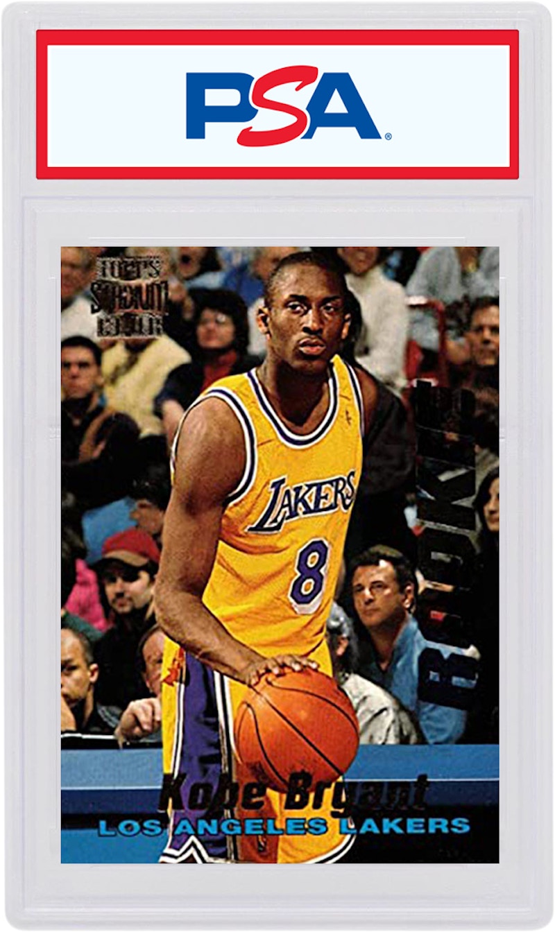 Kobe bryant topps cheap stadium club rookie card