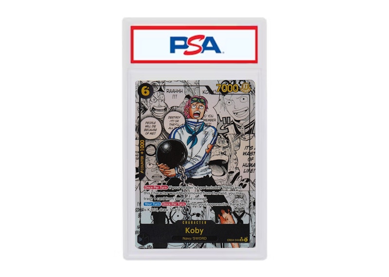 2026 ONE PIECE EB04 JP #044 コビー　PSA10 Koby 2026 One Piece EB04 EGGHEAD CRISIS Manga Alternate Art (EN