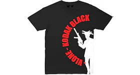 Camiseta Kodak Black x Vlone Vulture en negro