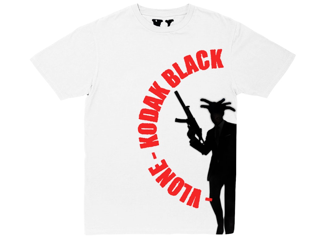 Pre-owned Kodak Black X Vlone Vulture T-shirt White