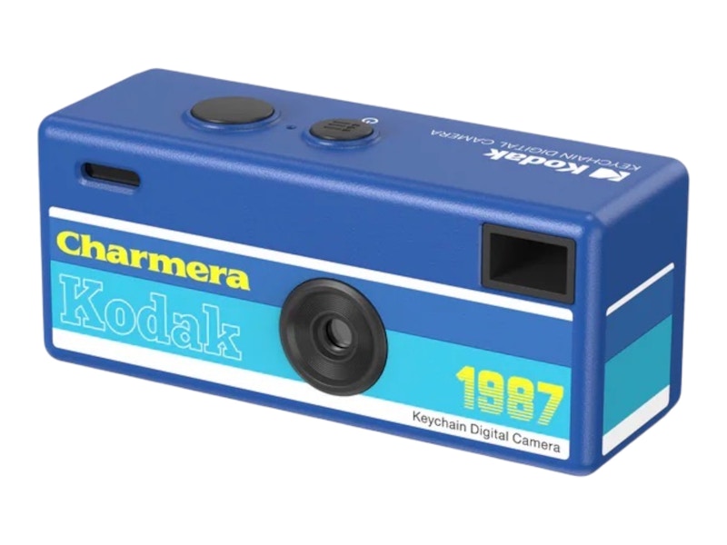 Kodak Charmera デジタルカメラ 1987 ブルー Kodak Charmera ブルー Kodak Charmera 1987年モデル キーホルダー型