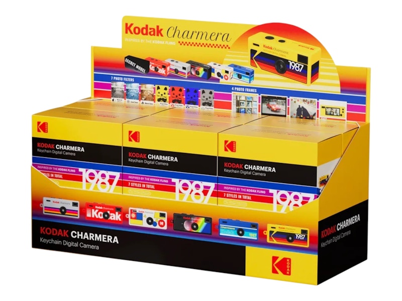 Kodak CHARMERA Digital Camera Keychain Sealed Case (6 Blind Box) - JP