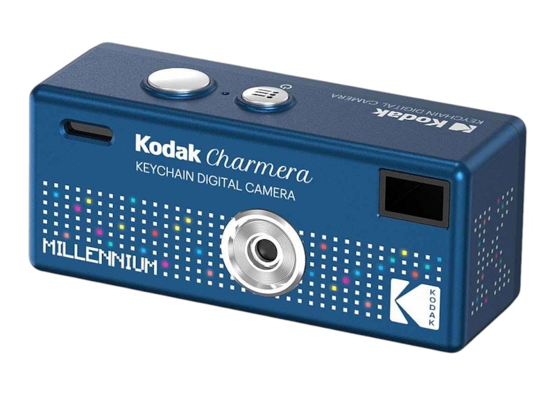 Kodak Charmera Millennium Digital Camera Keychain Blue