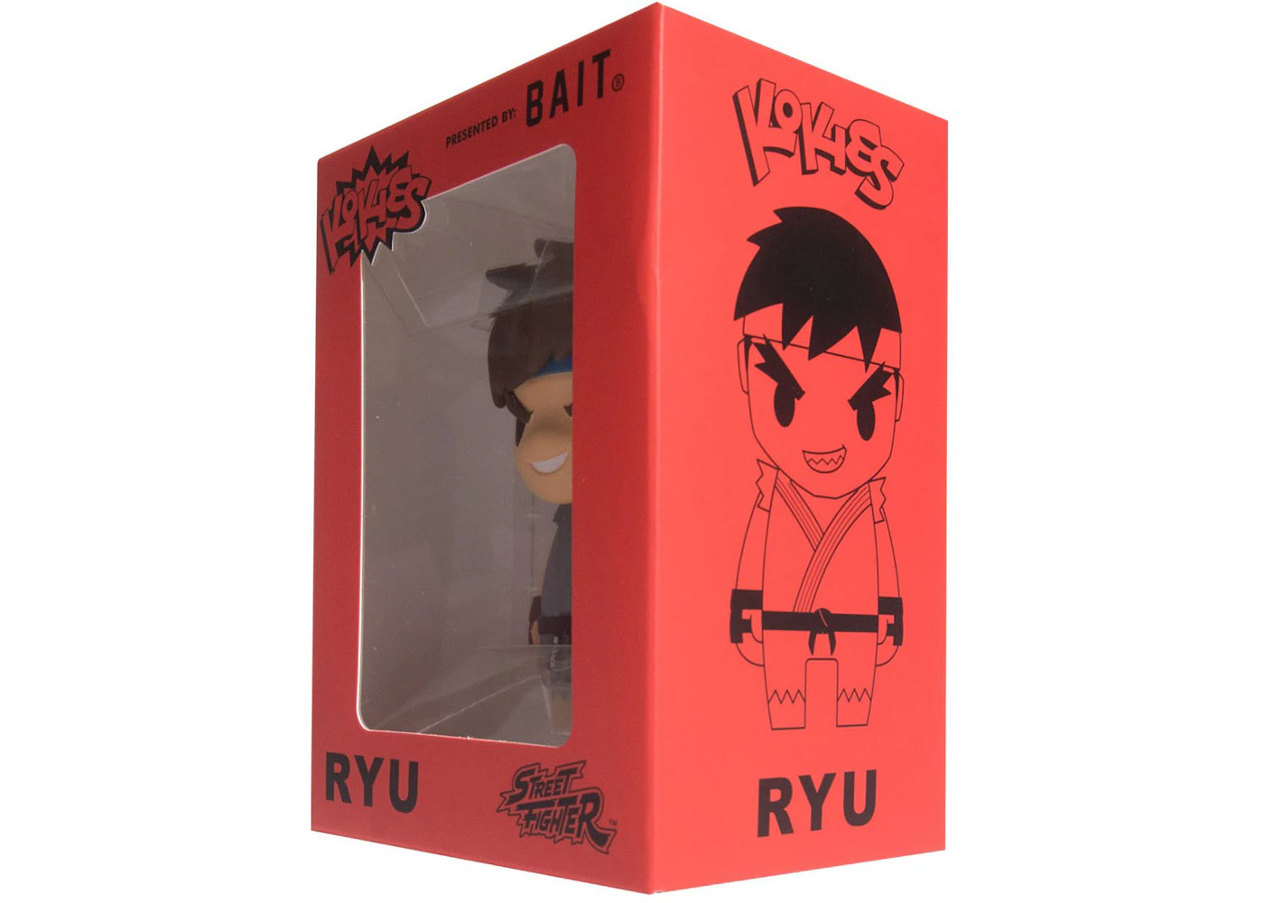 Kokies Street Fighter 2P RYU Figure Grey - US