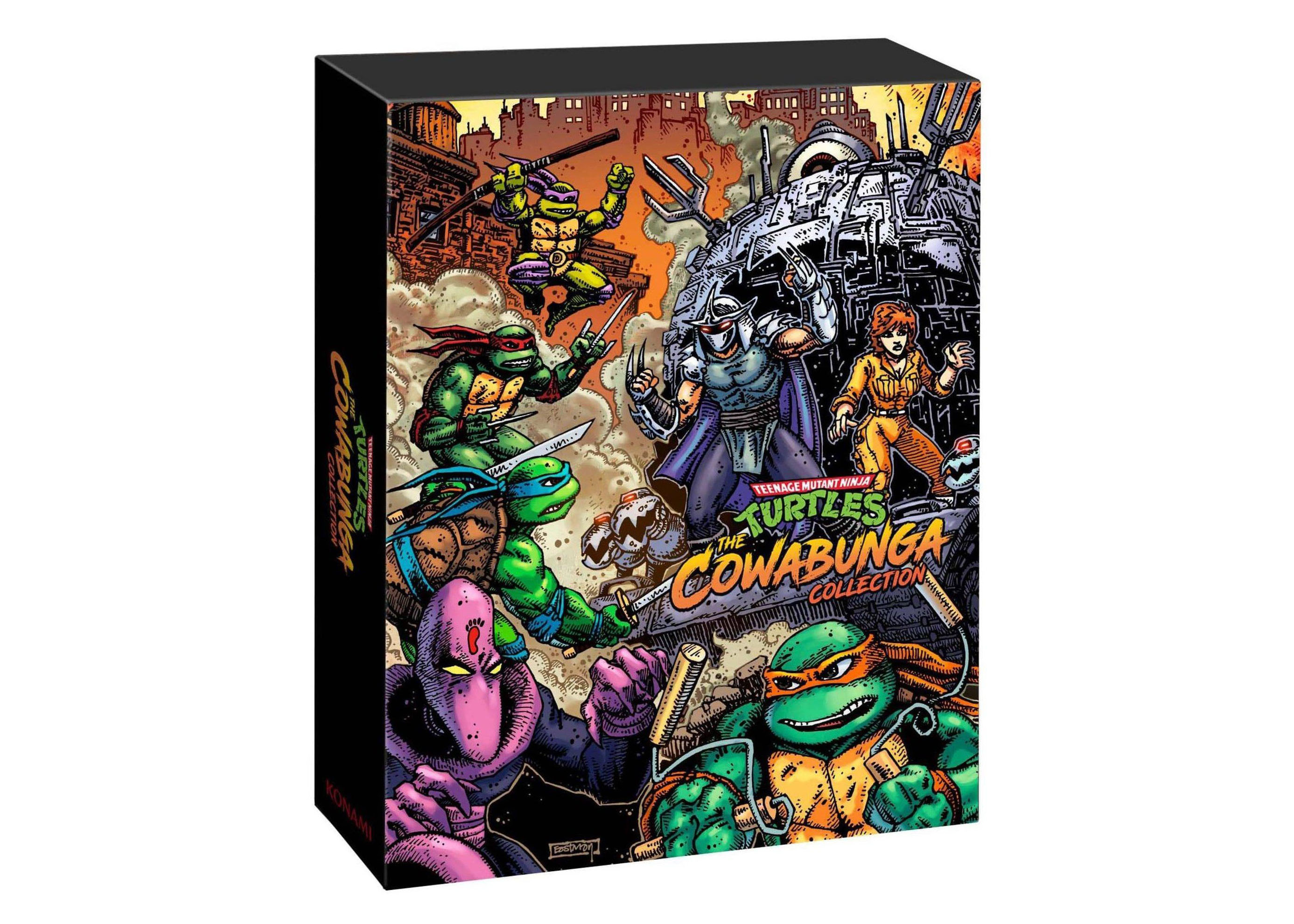 Konami Nintendo Switch Teenage Mutant Ninja Turtles: The Cowabunga  Collection Limited Edition Video Game