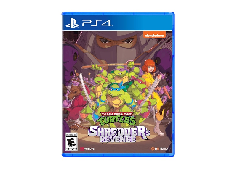 Konami PS4 Teenage Mutant Ninja Turtles Shredder's Revenge Video Game FR