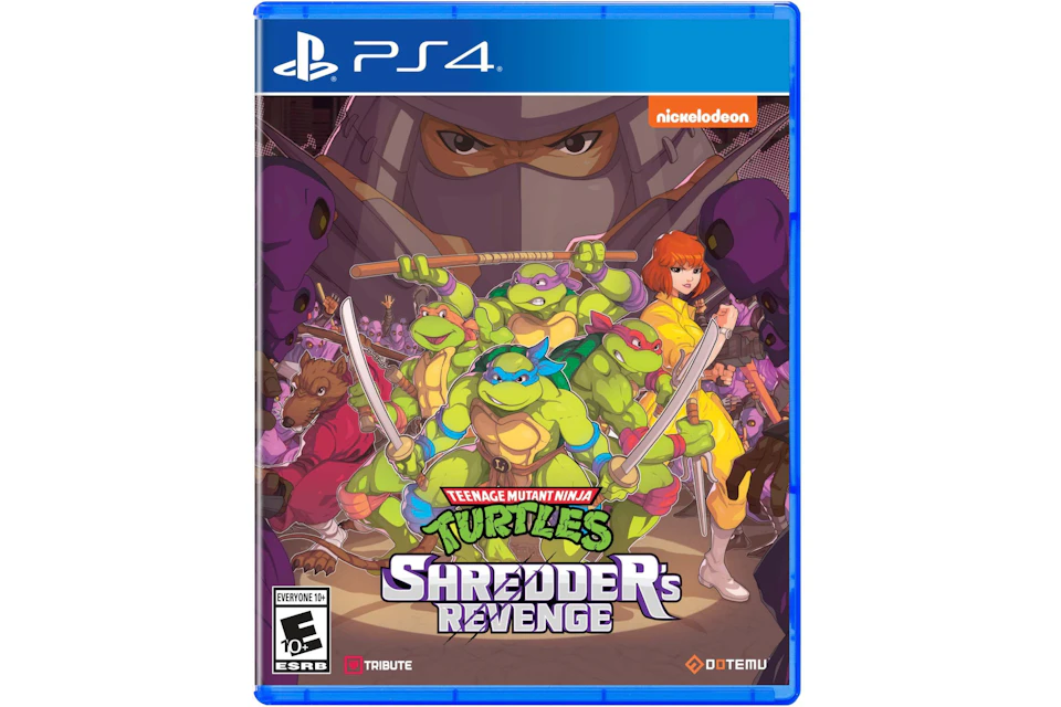 Konami PS4 Teenage Mutant Ninja Turtles: Shredder's Revenge Video Game