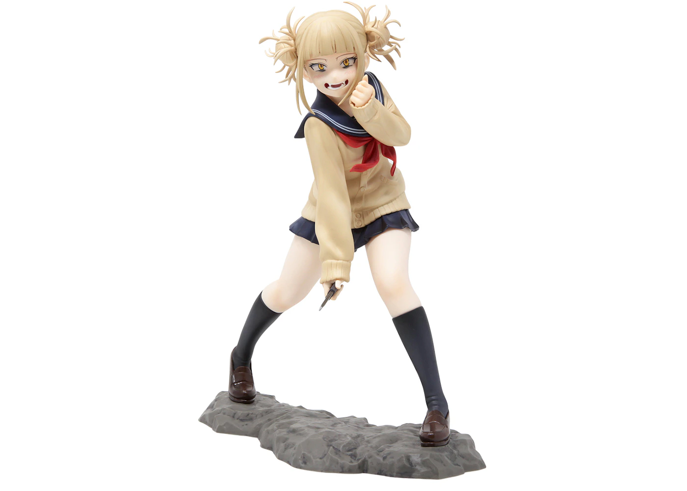 Kotobukiya Artfx J My Hero Academia Himiko Toga With Bonus Face Part Figure Tan Kotobukiya Artfx J My Hero Academia Himiko Toga With Bonus Face Part Figure Tan