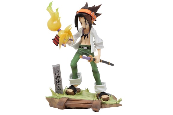 Kotobukiya ARTFX J Shaman Rey Yoh Asakura Figura Blanco & Verde
