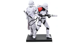 Kotobukiya ARTFX+ Star Wars The Force Awakens First Order Snowtrooper And Flametrooper Two Pack Figure White