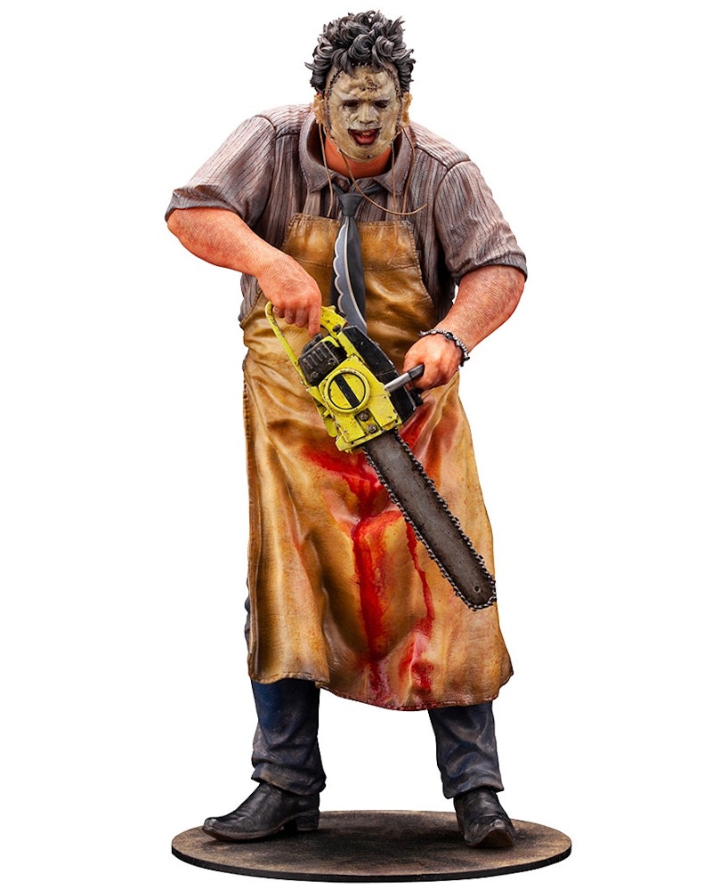 Kotobukiya Artfx The Texas Chainsaw Massacre 1974 Leatherface Statue Figure  Yellow