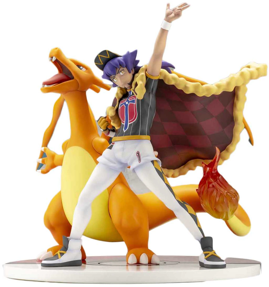 Kotobukiya Pokemon Leon & Charizard Figure - US