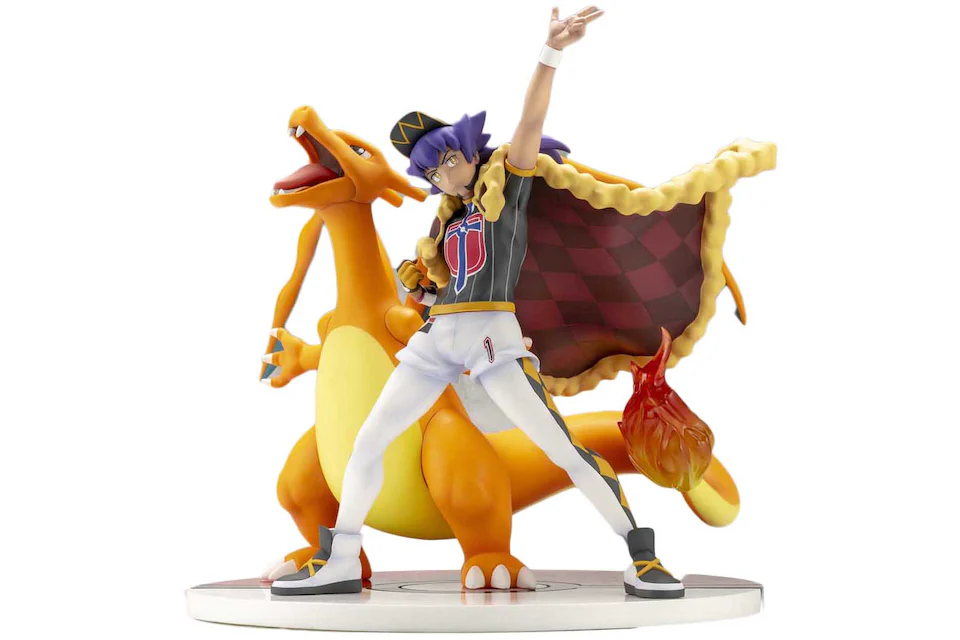 Kotobukiya Pokemon Leon & Charizard Figure