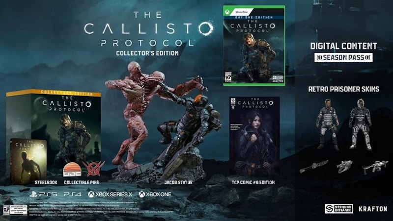 Krafton PS5 The Callisto Protocol Collector's Edition GameStop