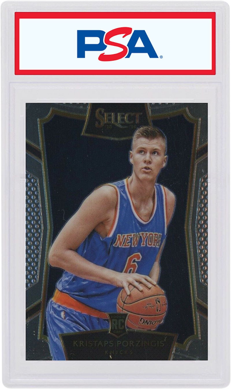 Kristaps Porzingis 2015 Panini Select Rookie #17 (PSA or BGS Graded)