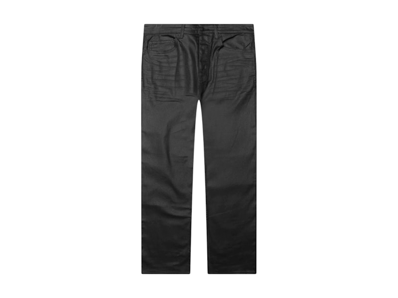 Pre-owned Ksubi Men's  Bronko Wax Jeans In Black