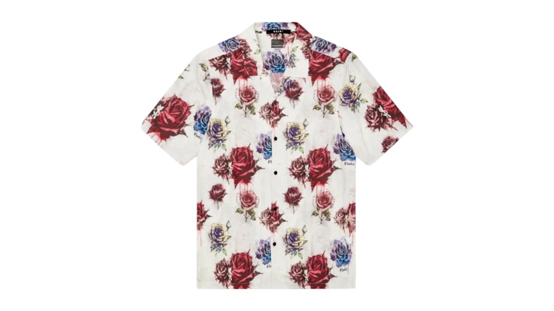 Ksubi Graff Rose Resort Shirt Multi Color