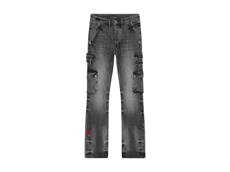 Pre-owned Ksubi Men's X 999 Juice Wrld Cargo Pant In Black