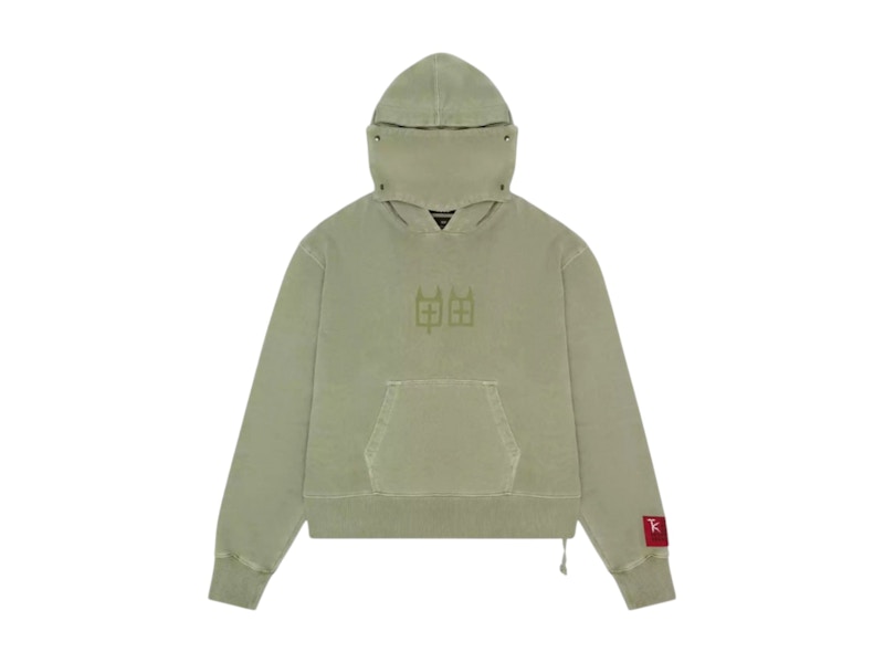 Ksubi x Trippie Redd Devil Trip Hoodie Khaki Men's - SS25 - US