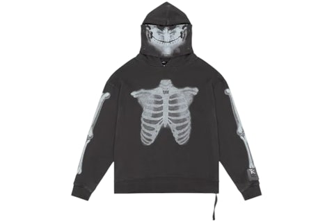 Ksubi x Trippie Redd Skeleton Biggie Hoodie Black Men's SS25 US