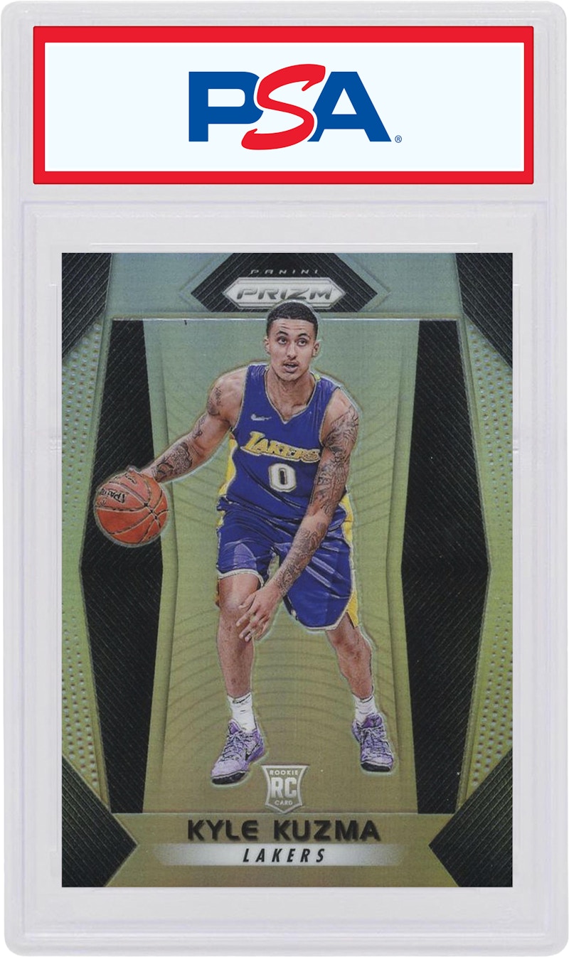 Kyle Kuzma 2017 Panini Prizm Rookie Silver #283 (PSA or BGS Graded
