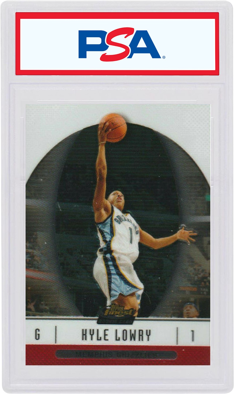 Kyle Lowry 2006 Topps Finest Rookie #58 (PSA or BGS Graded)