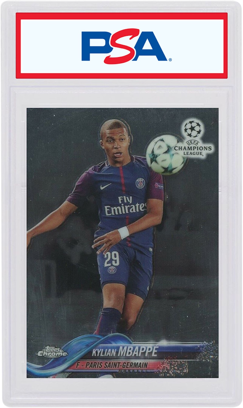 Kylian Mbappe 2017 Topps Chrome UEFA Champions League #41 - 2017 - US