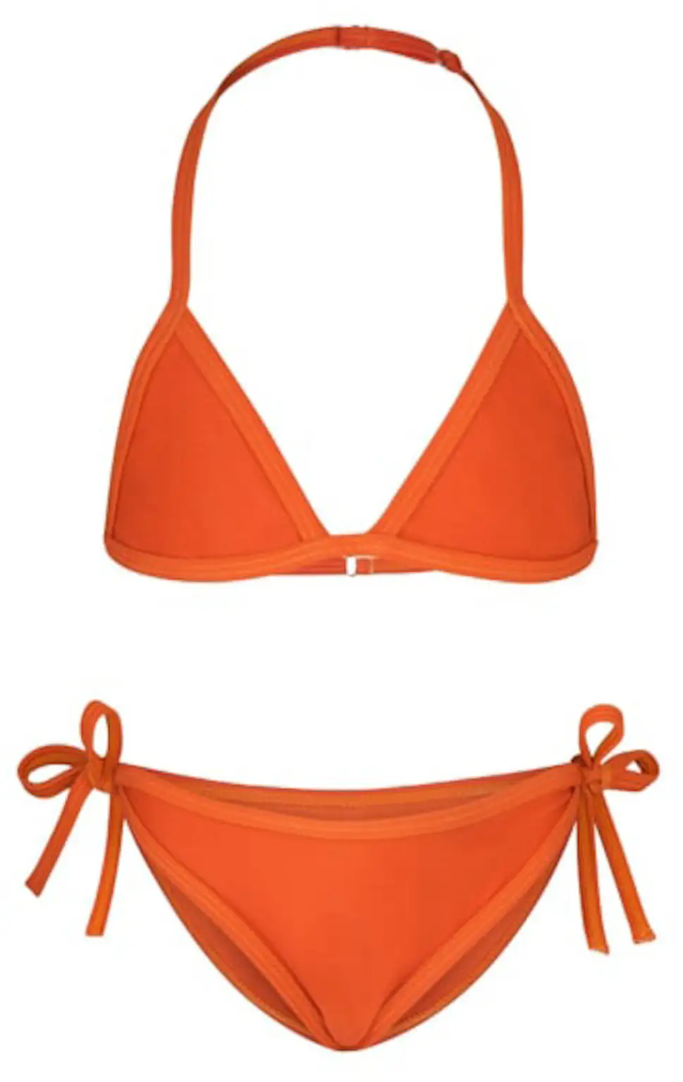 Kylie Swim Mini Triangle Swimsuit Orange - FW21 - GB