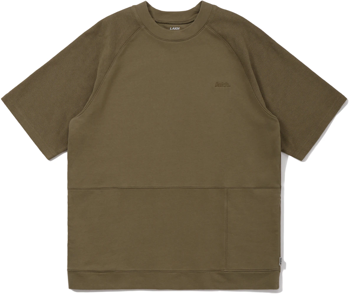 LAKH Knit 3.0 Patch Tee Olive Men's - FW21 - GB
