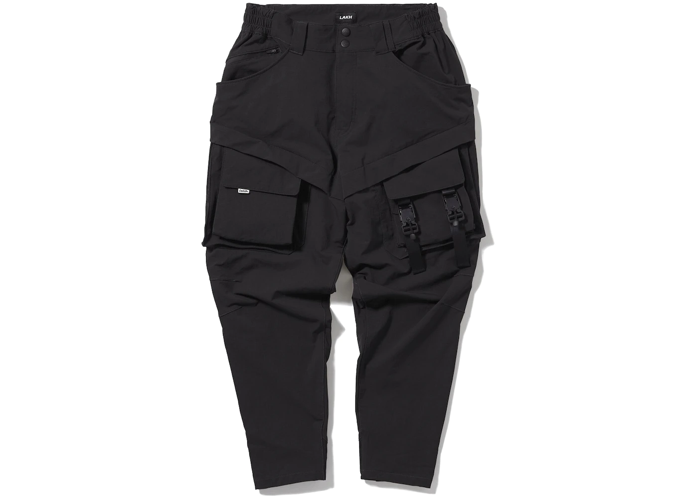 LAKH Lightweight Utility Pants Black Men's - SS21 - GB