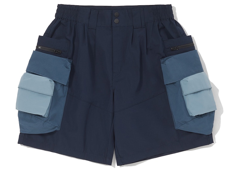 LAKH Patch Pocket Utility Shorts Navy SS22