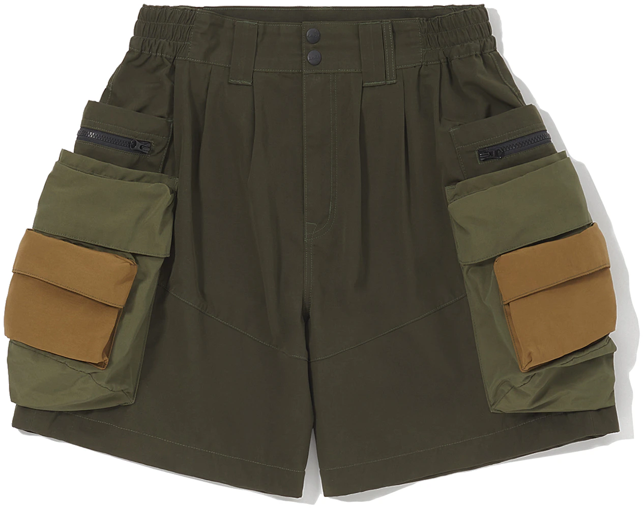 LAKH Patch Pocket Utility Shorts Olive Men's - SS22 - US