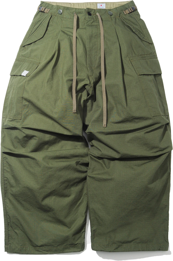 LAKH Plus Huge Pockets Cargo Pants Olive Men's - SS21 - US