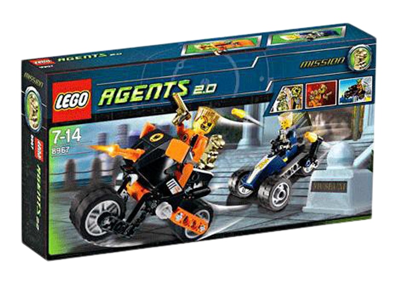 LEGO Agents Gold Tooth's Getaway Set 8967