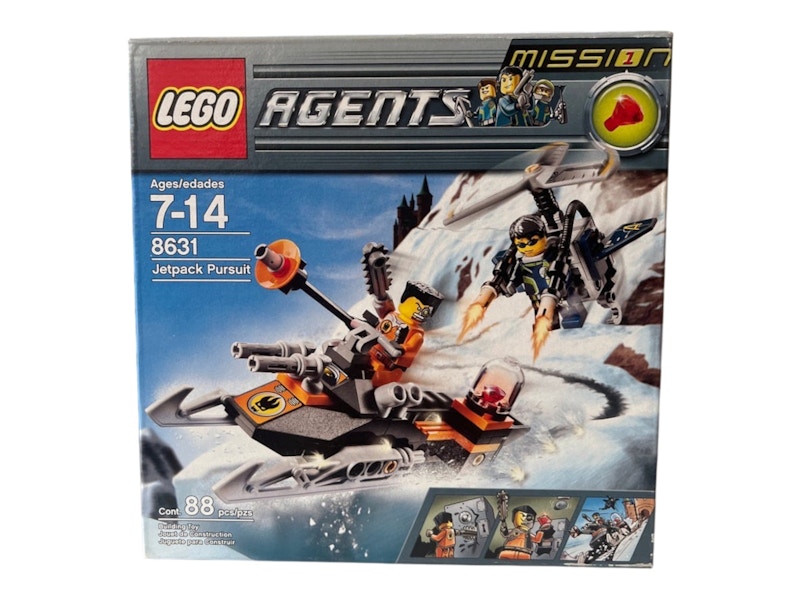 LEGO Agents Mission 1: Jet Pack Pursuit Set 8631 - US