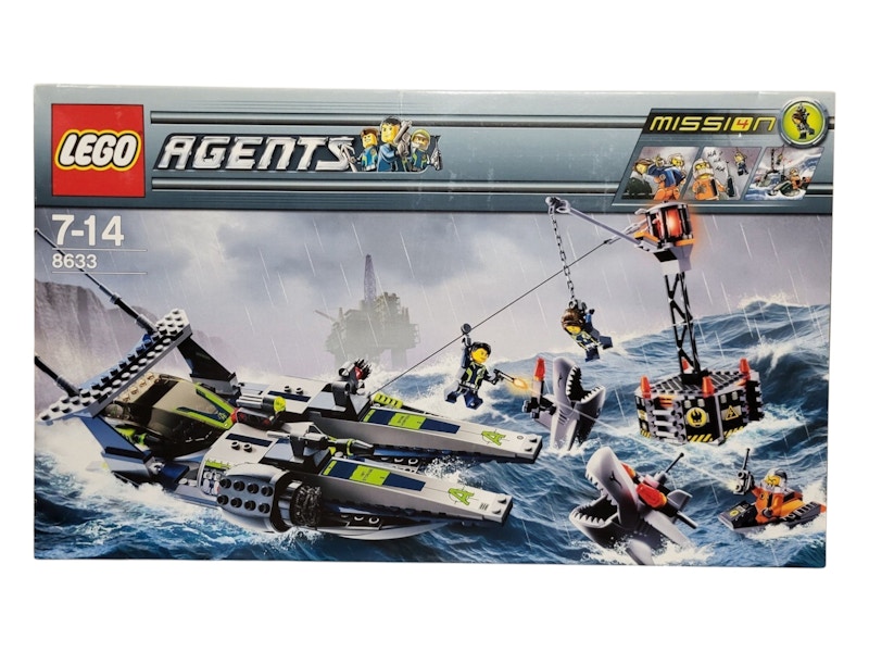 LEGO Agents Set di salvataggio in motoscafo 8633