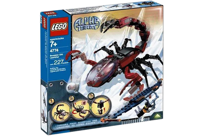 LEGO Alpha Team Scorpion Orb Launcher 4774 - ES