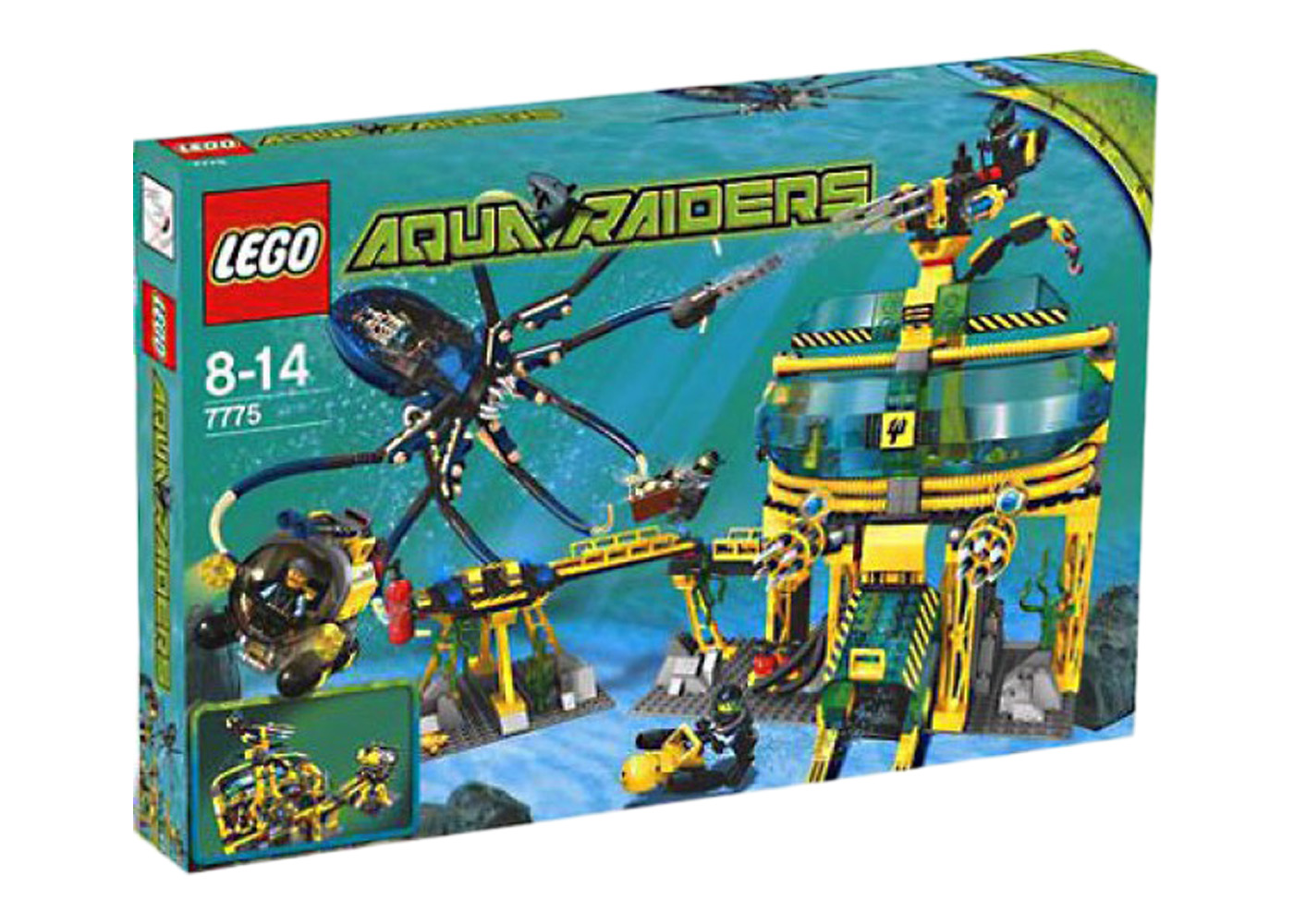 LEGO Aqua Raiders Aquabase Invasion Set 7775 - JP