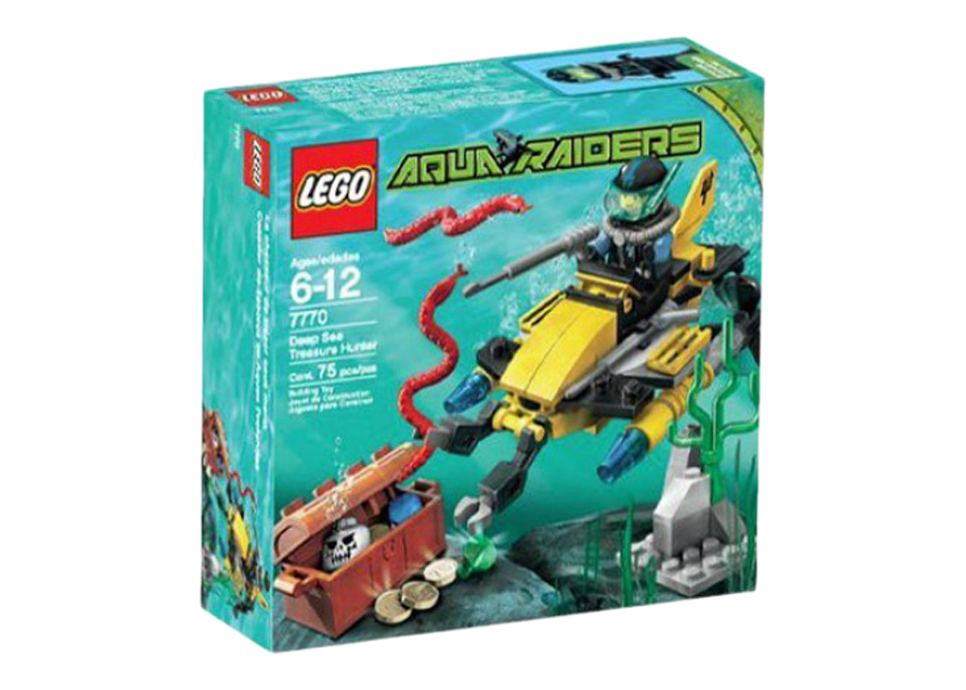 LEGO Aqua Raiders Deep Sea Treasure Hunters Set 7770