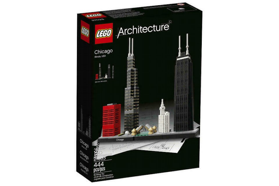 Slapper af Beliggenhed Ydmyge LEGO Architecture Chicago Set 21033 - US