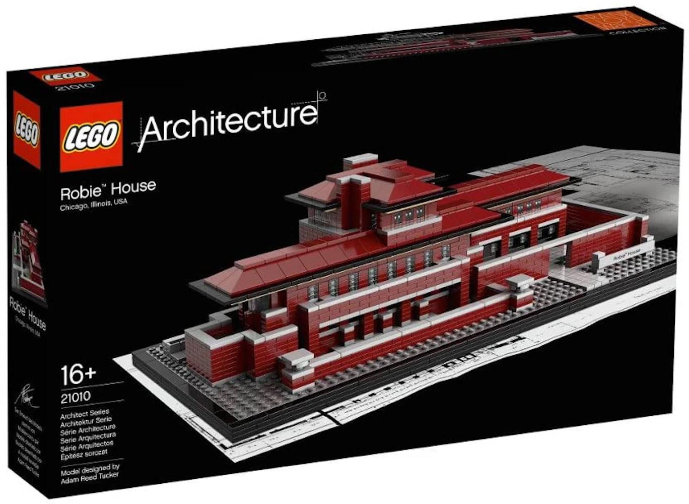 Permanent jogger hundehvalp LEGO Architecture Robie House Set 21010 - US