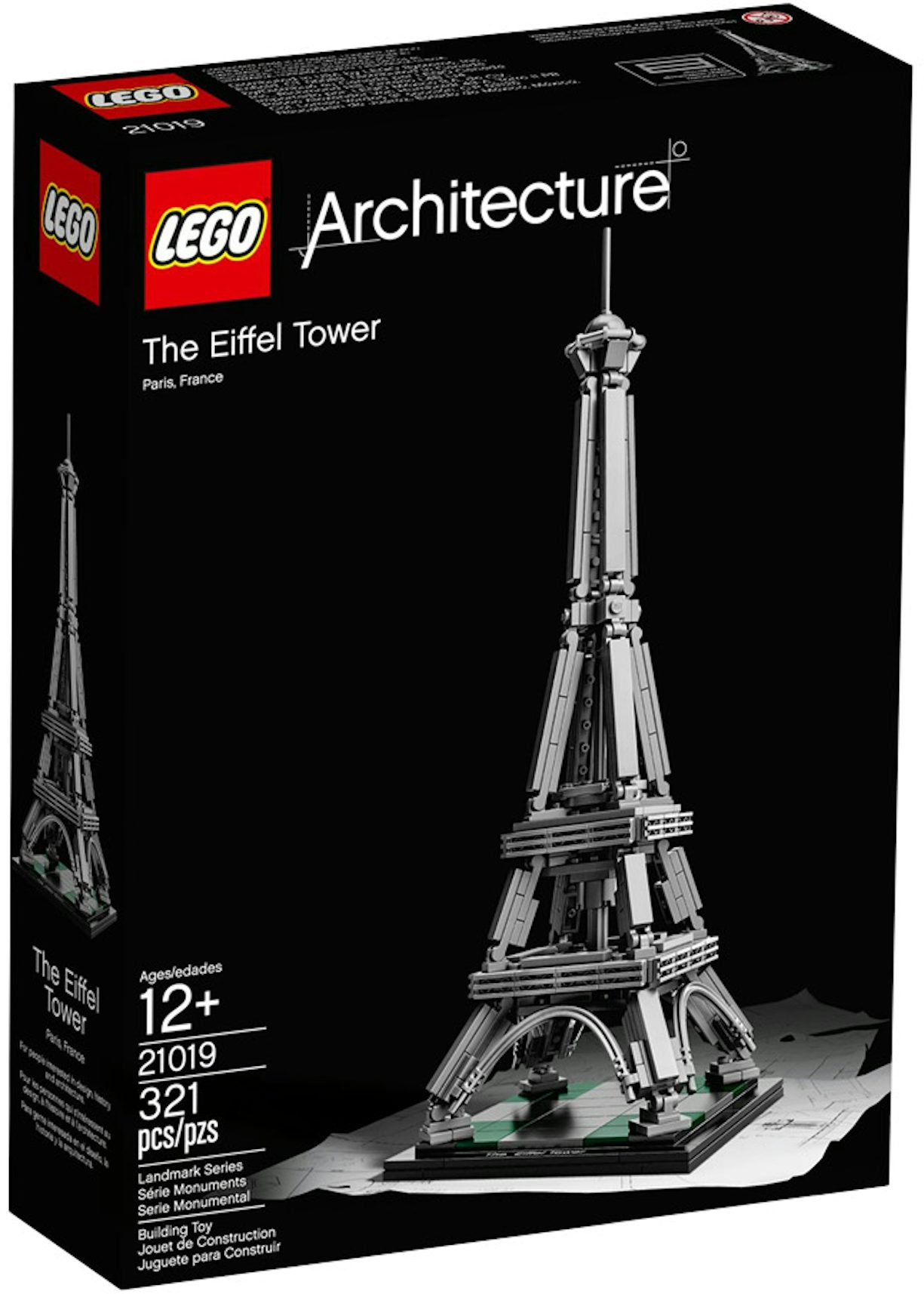 LEGO ARCHITECTURE 21019 The Eiffel Tower set 100% complete