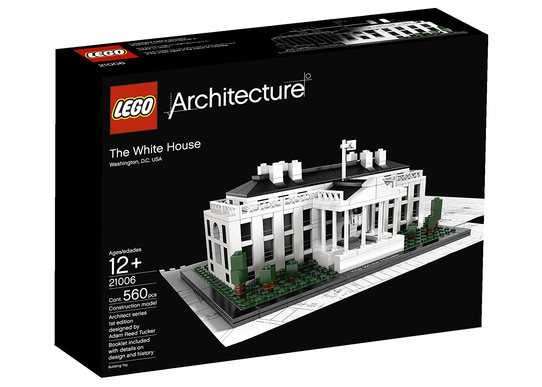 dans sa boîte scellée Boîte d'origine jamais ouverte LEGO ® Architecture 21006 La maison blanche Nouveau _ WHITE HOUSE NEW En parfait état 
