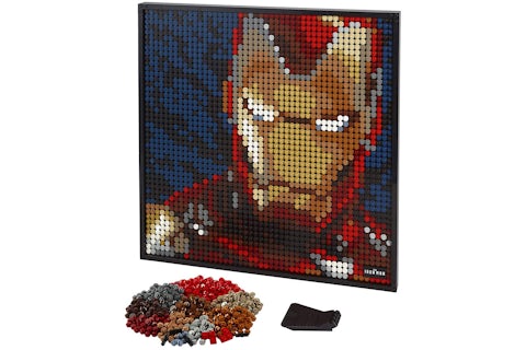 Pixel Art Lego Art Iron Man 31199 LEGO Art: Marvel Studios Iron