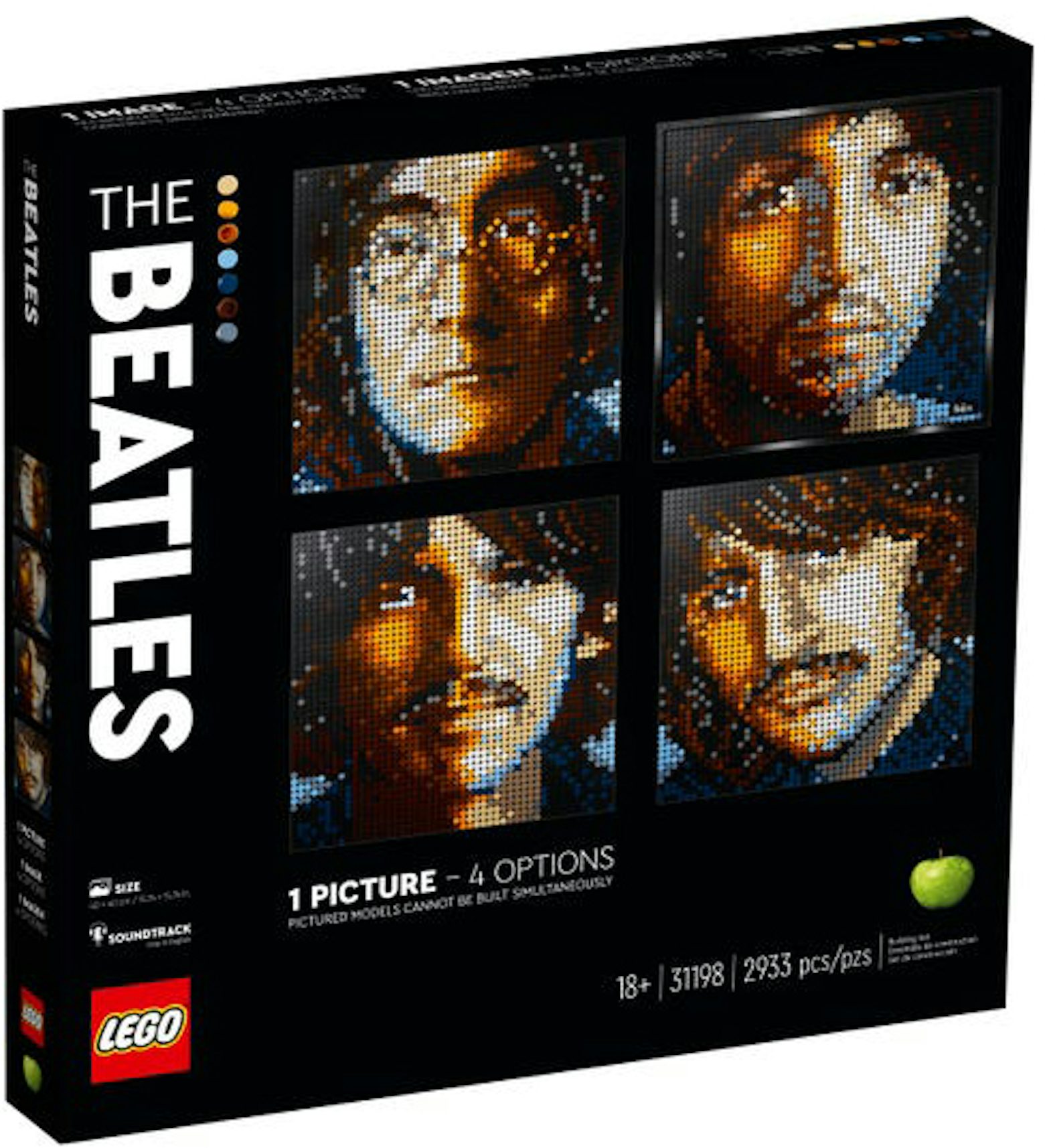 vokal civilisation hældning LEGO Art The Beatles Set 31198 - US