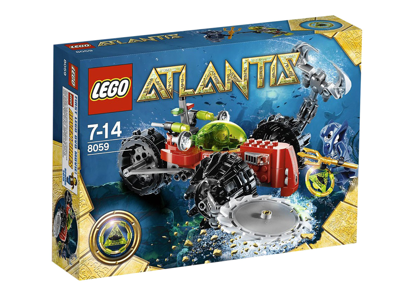 LEGO Atlantis Monster Crab Clash Set 8056 - US