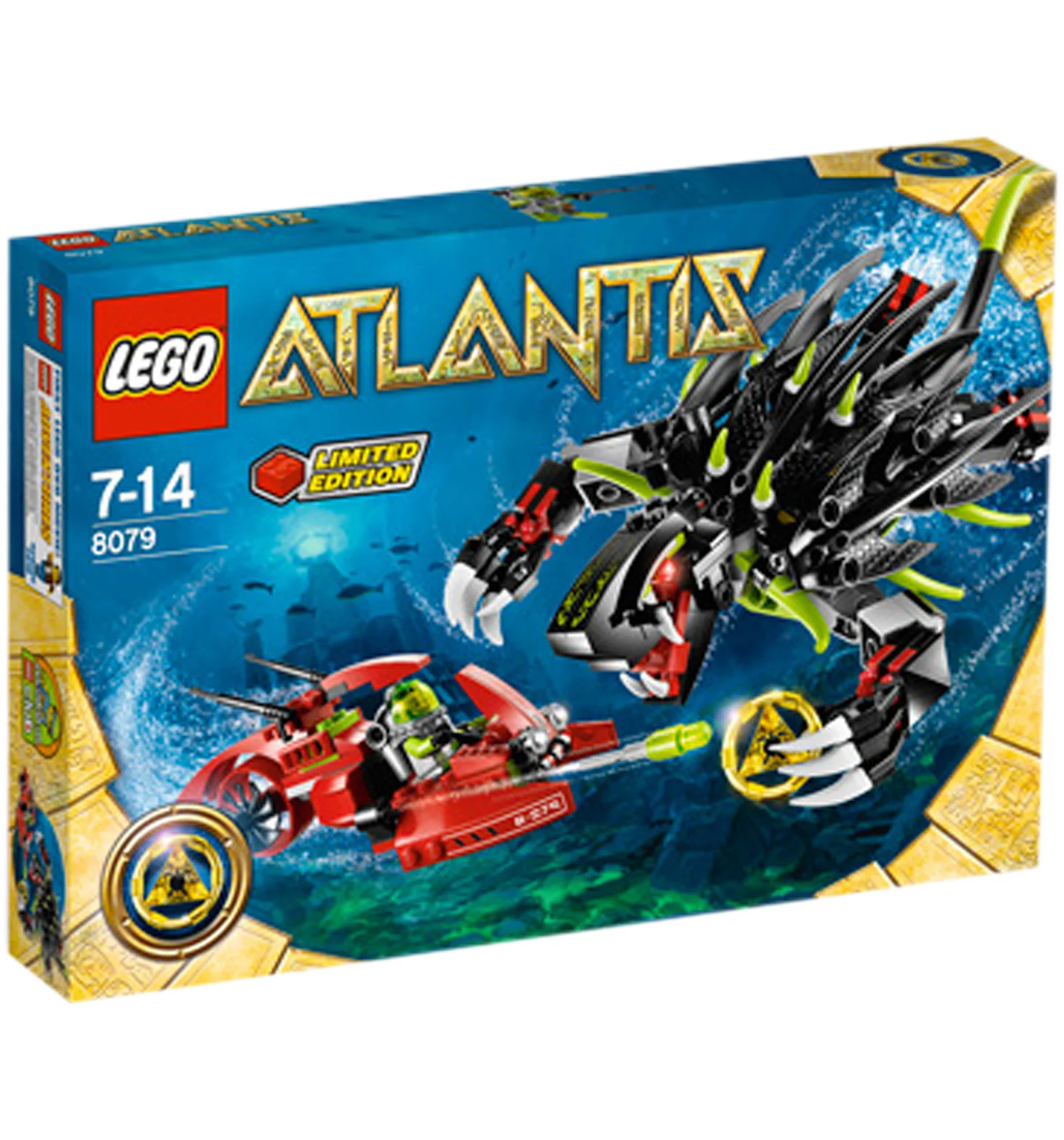 LEGO Atlantis Shadow Snapper Set 8079 - US