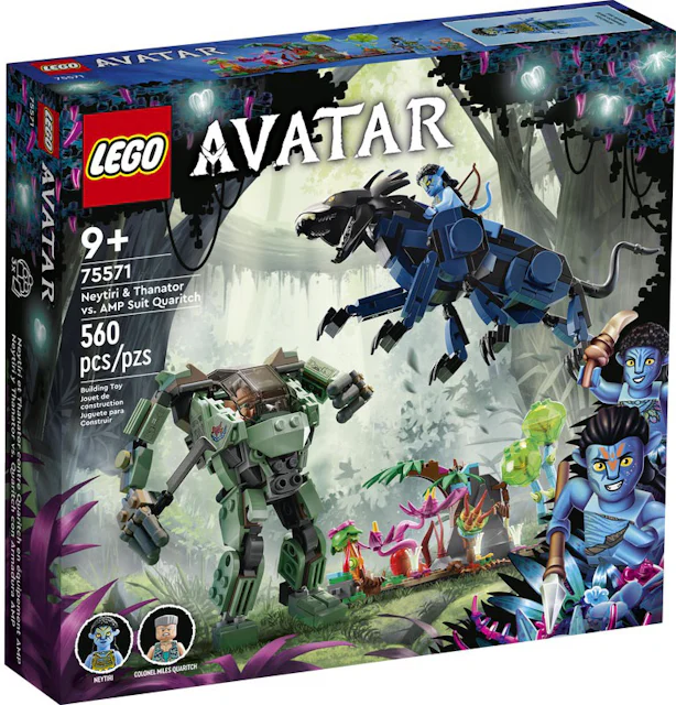 Lego Avatar 4 Minifigures RDA Quaritch- Na'vi, Neteyam, Aonung