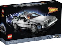 Lego Back to the Future DELOREAN Time Machine #21103 100% COMPLETE w DOC &  MARTY